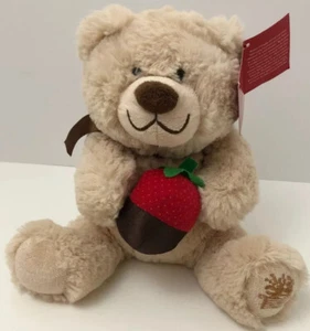 Edible Arrangements Sitting Berry Loved Bear Teddy Plush Toy 9" - Picture 1 of 10