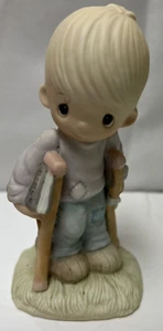 Jonathan & David E-3105  He Watches Over Us All  1979 No Mark Precious Moments - Picture 1 of 10