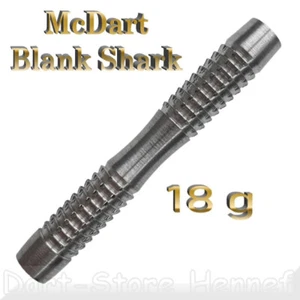 3 McDart Barrels Blank Shark, 90% Tungsten, 18 g - Bild 1 von 1