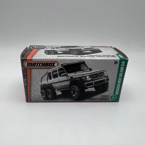2016 MATCHBOX POWER GRABS MERCEDES BENZ G63 AMG 6X6 SILVER / MIB 91/125 - Picture 1 of 4