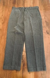 Vintage Filson Virgin Wool Whipchord Field Pants Mens 40 (38x29) Style 180 Gray - Picture 1 of 18