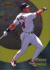 1998 Bowman's Best #14 Manny Ramirez Cleveland Indians