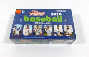 2020 Topps Heritage Baseball High Number Hobby Box Sealed (24 Packs) - Picture 1 of 2