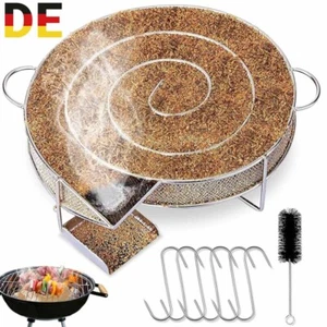 Kaltraucherzeuger Räucherofen Sparbrand Räucherspirale Edelstahl Raucherzeuger - Bild 1 von 18