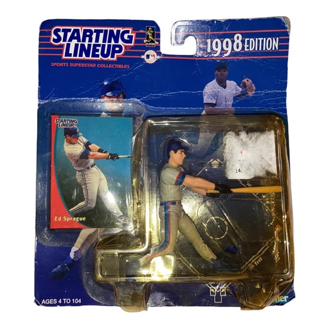 ACTION FIGURE Ed Sprague With Card 1998 Edition Starting Lineup Kenner Cover