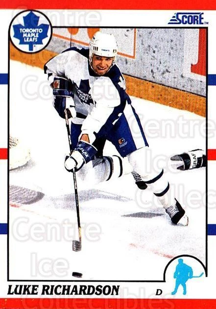 1990-91 Score USA #236 Luke Richardson - Image 1 of 1