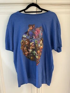 NECA Teenage Mutant Ninja Turtles Channel 6 T-Shirt April Slash Rex-1 SIZE XL - Picture 1 of 5