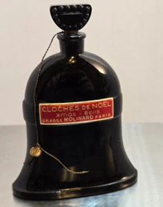 Cloches De Noel Xmas Bells Grasse Molinard Paris RED LABEL 10-20% full - RARE - Picture 1 of 4