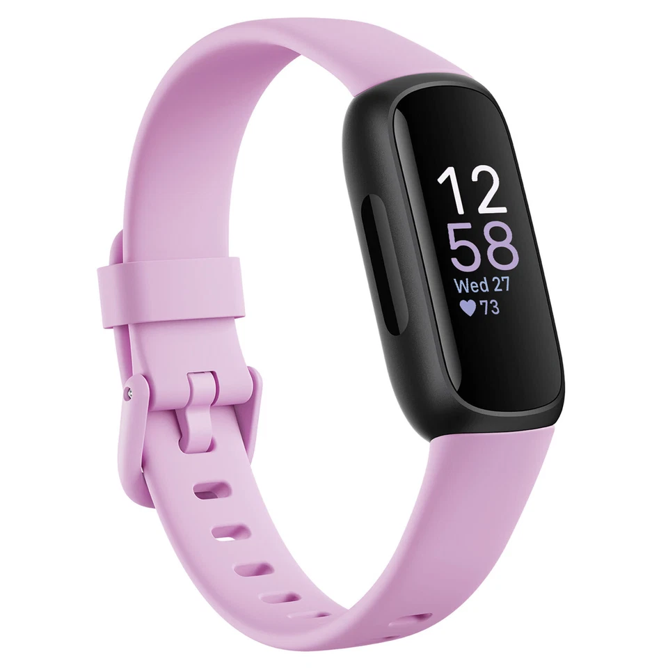 Fitbit Inspire 3 Fitness Tracker - Lilac Bliss/Black (FB424BKLVFRCJK)