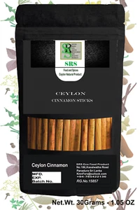 100% reine Bio Ceylon Zimtstangen aus Sri Lanka - echter echter echter Zimt - Bild 1 von 9