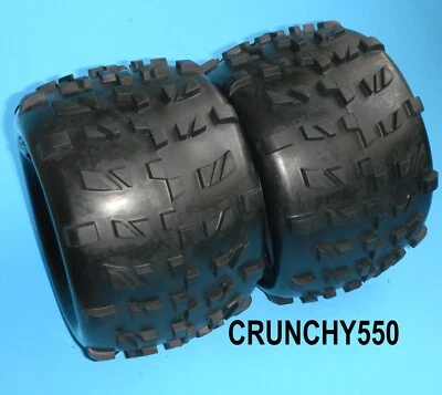 HSP 62011 Tires (2) for HiMOTO Hispeed 1/8 RC Model Buggy Truck Truggy HPI - Image 1 of 2