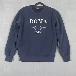 ROMA ITALIA Rom Italy Rundhals Pullover Gr. M Sportbekleidung Sport Outdoor - Bild 1 von 4