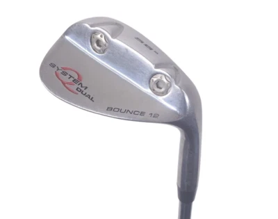 Power Play Dual System SW RH 56*Loft /  12* Bounce Wedge Flex Steel Shaft +2" - Image 1 of 4