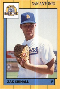 1990 San Antonio Missions Grand Slam #26 Zak Shinall