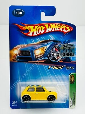 Hot Wheels 2005 Treasure Hunt Series Morris Cooper ¡con juego de pegatinas de fábrica!!! Foto 1 de 2