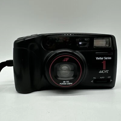 Vivitar Series 1 440 PZ Power Zoom 38-70mm AF Point & Shoot Film Camera - Image 1 of 4