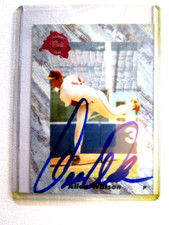 Signed Autographed Allen Watson 1991 Classic Four Sport Multi-Sport Card #67