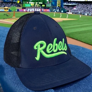 Michigan Rebels Fitted Pro Model Hat L-XL 7 3/8- 8 Girls Fastpitch Softball Team - Picture 1 of 7