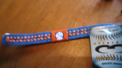 Gamewear New York Mets Mr Met  MLB  Baseball Bracelet New Cover