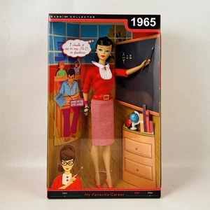 ๐1965 Student Teacher "My Favorite Career" Repro Barbie Doll 2009 Mattel R4471 - Picture 1 of 7