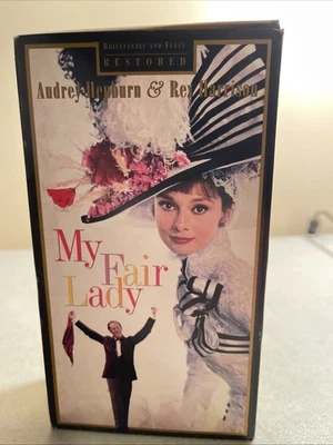 My Fair Lady (VHS, 1994, 20th Century Fox) Audrey Hepburn/Rex Harrison! - Image 1 of 3