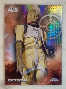 Bossk 2025 Topps Chrome Star Wars: The Empire Strikes Again Prism Refractor #108 - Picture 1 of 2
