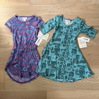 Vestidos para niña LuLaRoe Mae & Adeline talla 2 nuevos con etiquetas Foto 1 de 4