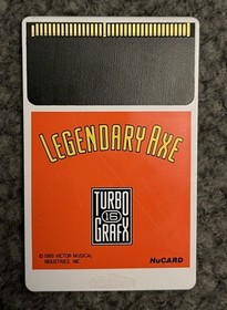 Legendary Axe (TurboGrafx-16, 1989) HuCard Cartridge Only