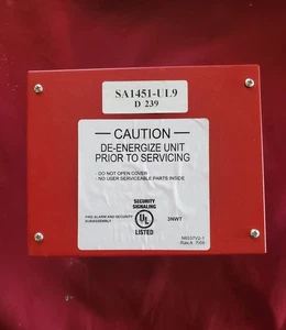 Honeywell SA1451-UL9 Fire Alarm Transformer With Enclosure - Picture 1 of 8