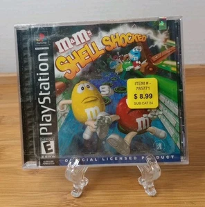 M&M's: Shell Shocked (Sony PlayStation 1, 2001) Sellado de fábrica. Etiqueta negra 💥 - Imagen 1 de 8