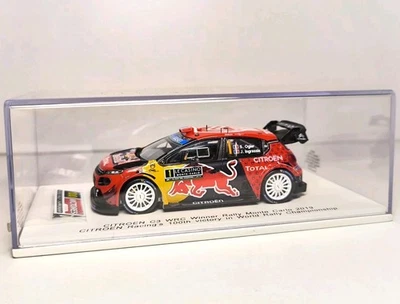 Citroën C3 WRC Sébastien Ogier Winner Rallye Monte Carlo 2019 Spark S5974  1/43 - Immagine 1 di 4