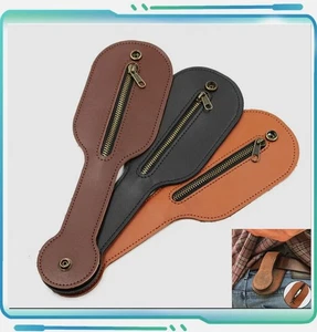 Monedero de cuero unisex al aire libre multiherramienta - Imagen 1 de 14