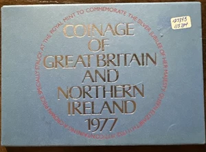 1977 Coinage of Great Briatain And Northern Ireland Coin Set  B2 - Bild 1 von 4