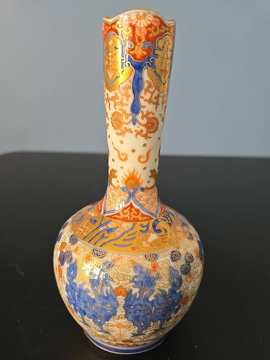 古董伊万里瓷器花瓶日本古董花瓶| eBay