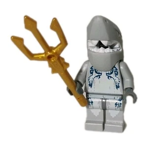 Lego Minifigure Atlantis Shark Warrior 8078 - Picture 1 of 6