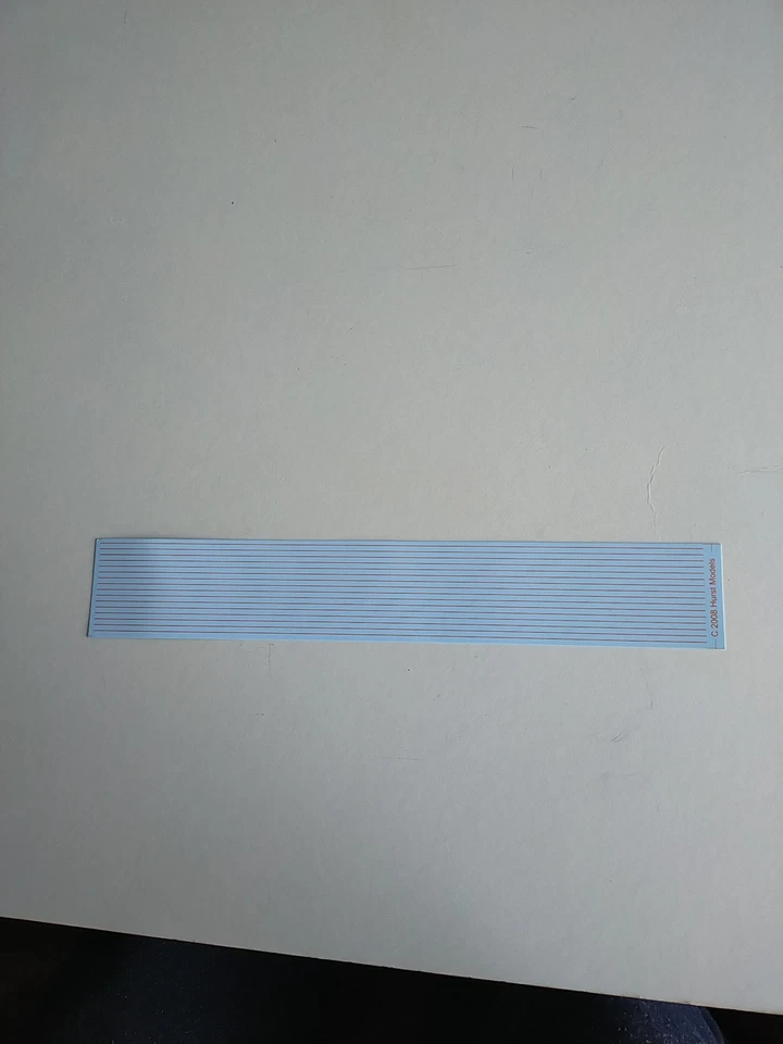 Orange Cantrail Lining For Diesel Locos, 1/76  Scale - Image 1 of 3