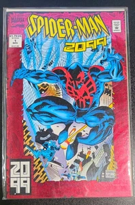 Spider-Man 2099 #1 1992 Vintage Marvel Comics Red Foil Cover - Bild 1 von 2