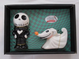 Disney The Nightmare Before Christmas Jack And Zero Salt & Pepper Shaker Set - Picture 1 of 7