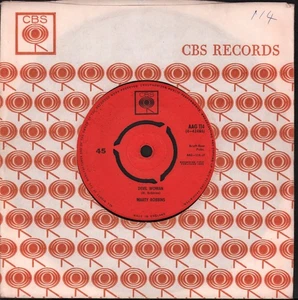 Marty Robbins Devil Woman 7" vinyl UK Cbs 1962 Three prong label design in - Picture 1 of 3