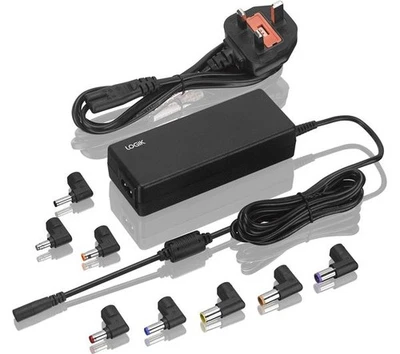 Adaptador de corriente universal para portátil Logik LNP90W17 90W - negro Foto 1 de 4