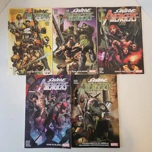 Savage Avengers TPB Set Vol 1 2 3 4 5 - Conan City of Sickles King in Black 28 - Picture 1 of 15