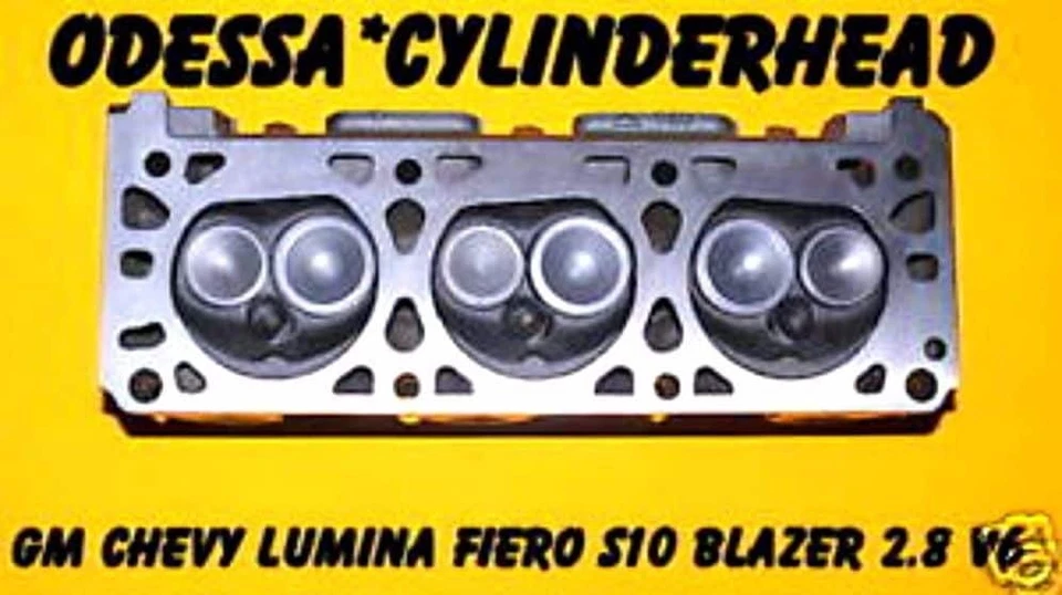 Culata reconstruida GM Chevy Lumina Fiero S10 Blazer 2,8 OHV V6 Foto 1 de 1