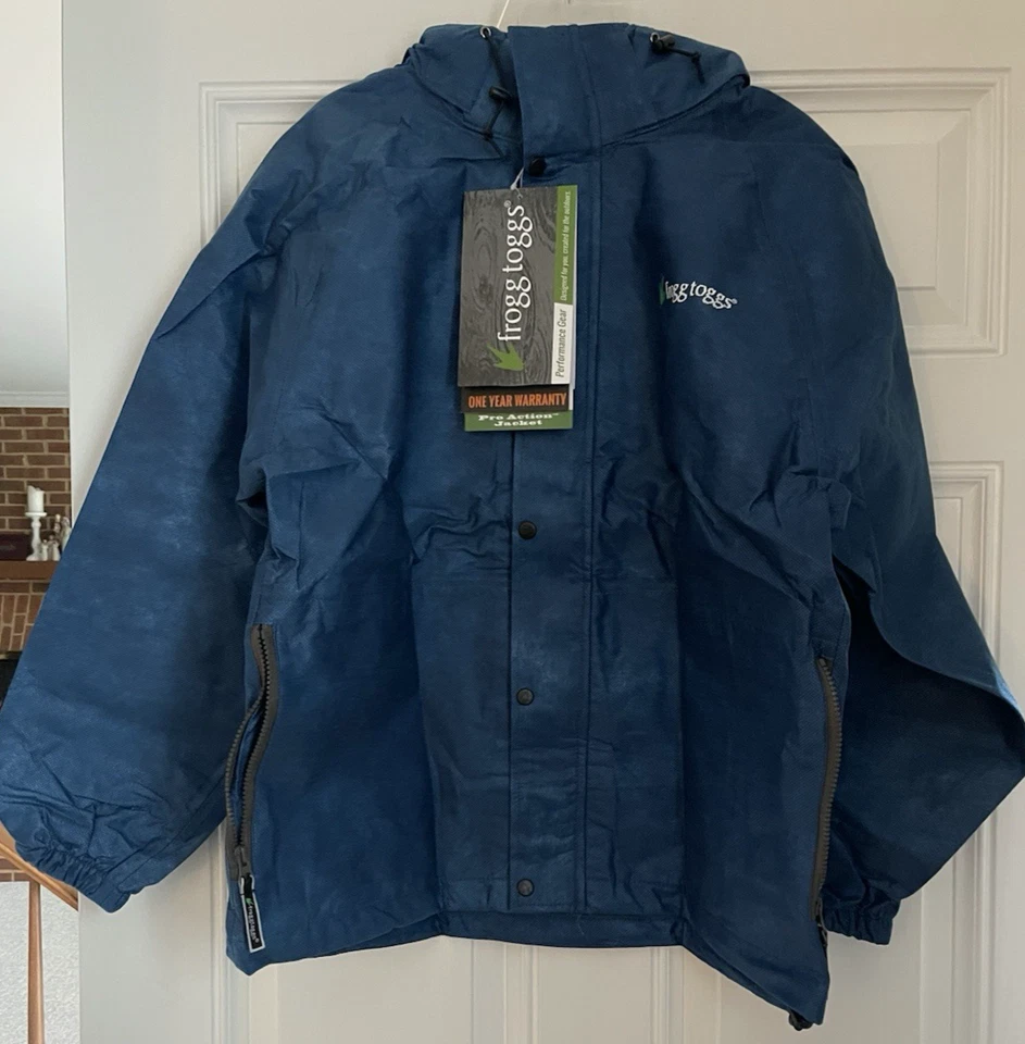 Frogg Toggs Pa63123-12sm Pro Action Jacket Blue Small