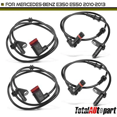 Sensores de velocidad de rueda ABS para Mercedes-Benz E350 E550 2010-2013 delanteros y traseros 4 piezas Foto 1 de 4