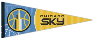 CHICAGO SKY WNBA Basketball Premium Felt 12x30 Collectors PENNANT - Picture 1 of 1