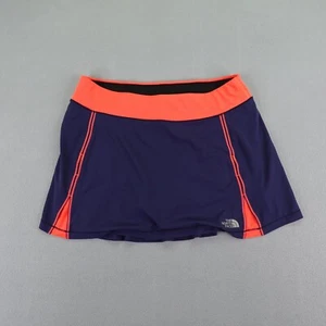 North Face Skort Womens Large Blue Pink Lined Skirt Hiking Performance Outdoors - Picture 1 of 10