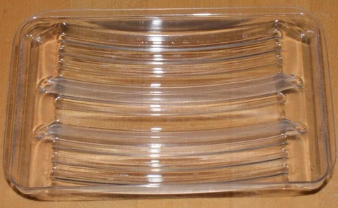 Longaberger vintage Address Insert #4262 PLASTIC Long Basket Liner Cover