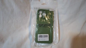 iPhone 14 Pro Max Olive Green Silicone Case - Picture 1 of 1