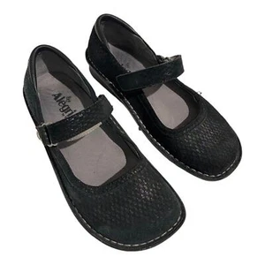 Alegria Mary Jane Schuhe Schlangenprint Wildleder - Bild 1 von 6