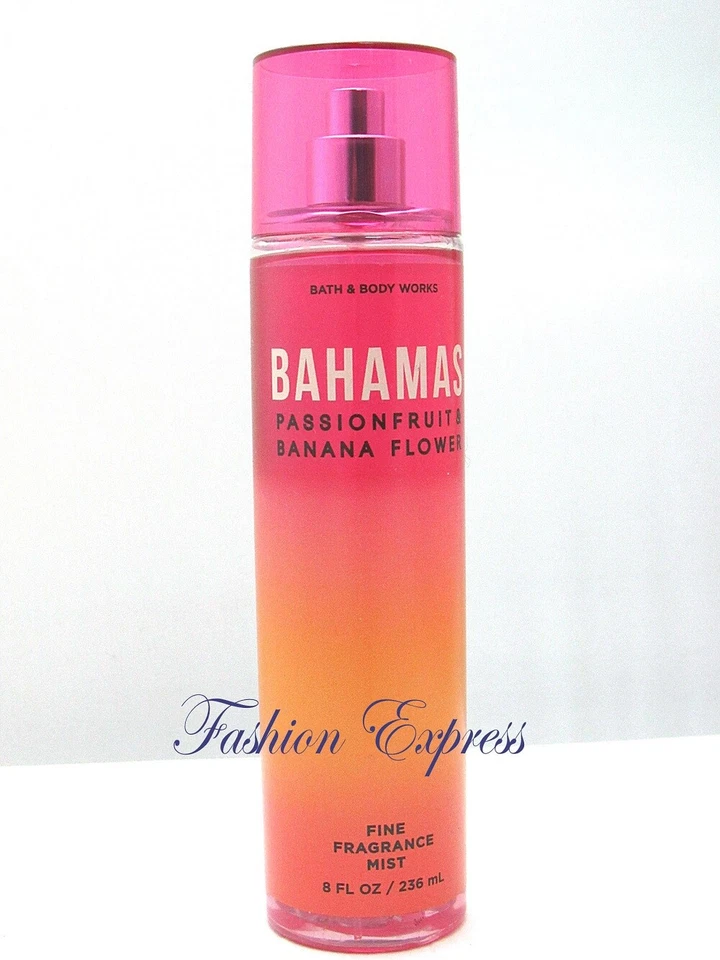 BATH & BODY WORKS BAHAMAS PASSIONFRUIT BANANA FLOWER BODY MIST SPRAY 8 FL OZ - Image 1 of 1